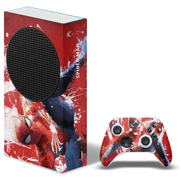 Decal Skin Compatible with Xbox Series X - Spider-Man (Decal Only)