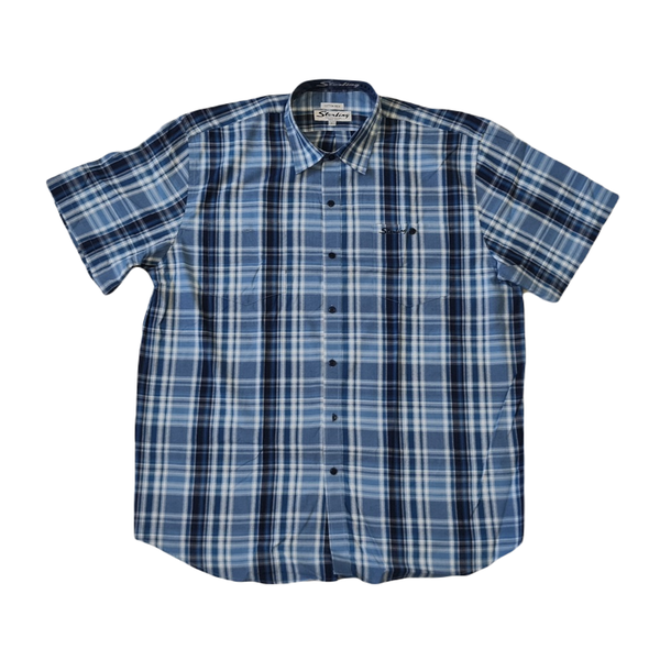 Sterling Check Shirt Blue/Navy/White image