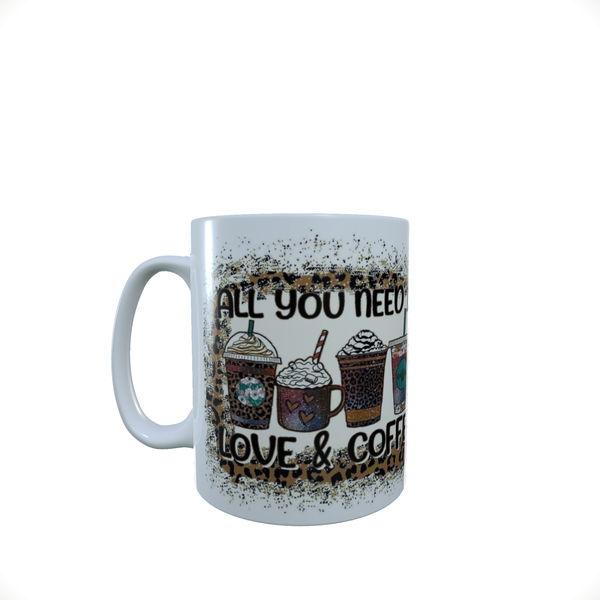 Love &amp; Coffee All You Need - Coffee Mug