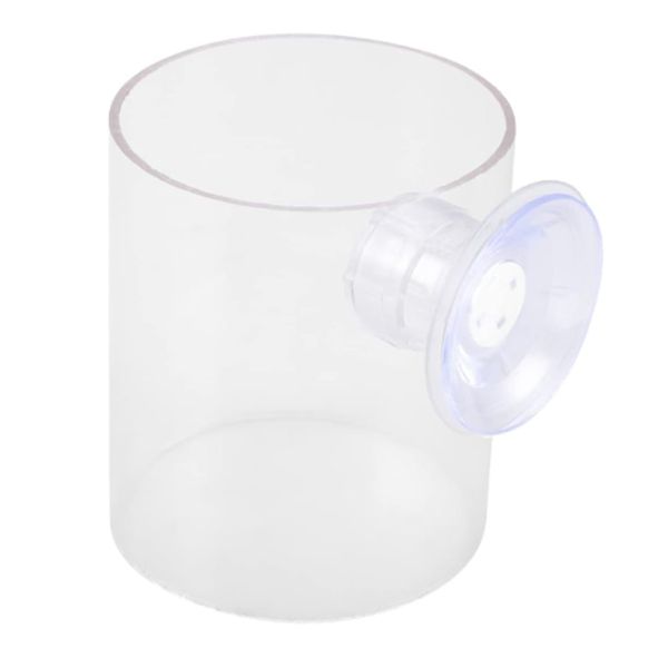 Acrylic Transparent Feeding Cylinder for Fish Tank