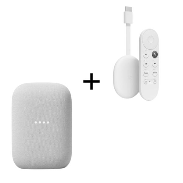 Google Nest Audio + Chromecast 4K - Smarthome Bundle (Parallel Import)