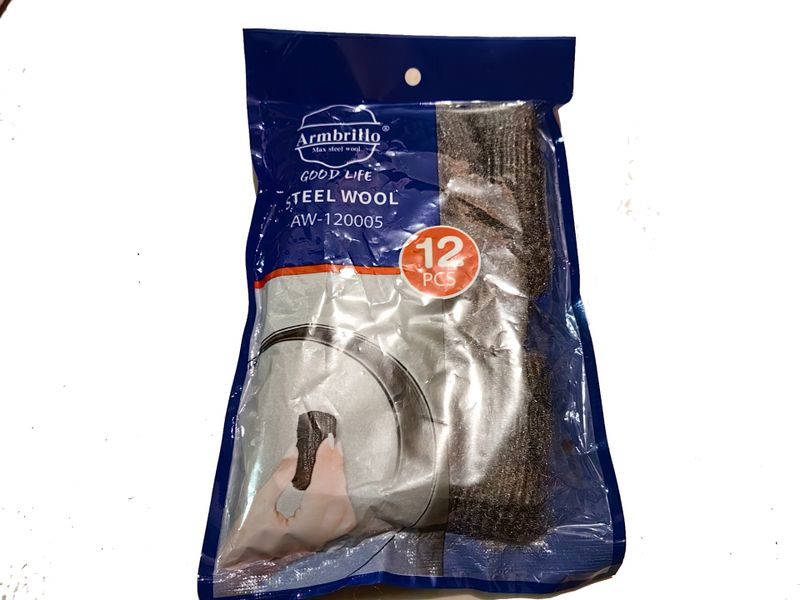 Armbrillo All Purpose Soft Steel Wool Roll 12 pack
