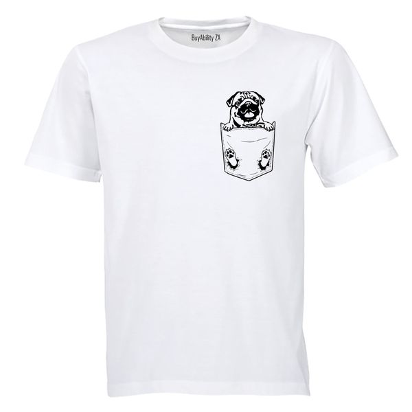 Pocket Pug - Adults - T-Shirt