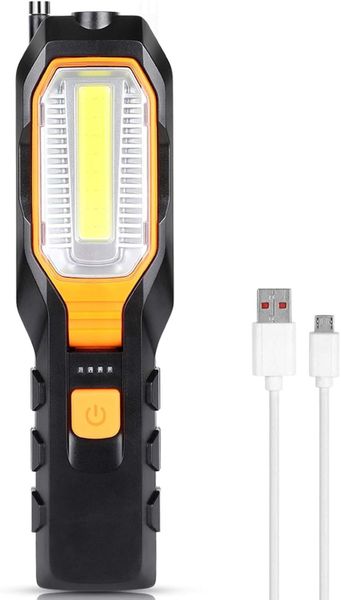 Magnetic Work Light Magnetic LED Flashlight Magnetic Inspection Light 4