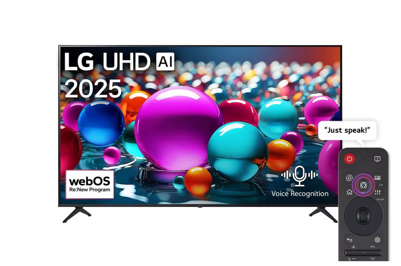 LG 43" UA85006LA 4K UHD Smart TV with HDR10 &amp; AI Magic Remote