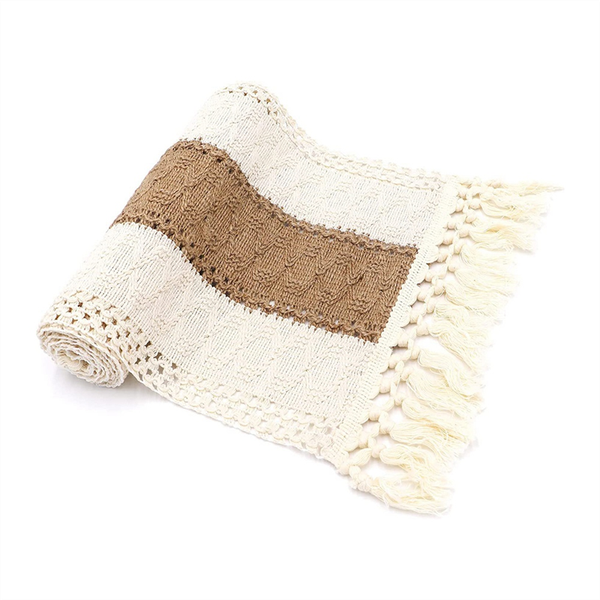 Macrame Table Runner 71Inch Long For Home Decor