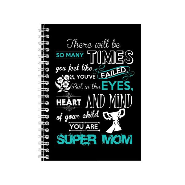 Super Mom Notebook Gift Idea Writing Book Notepad Pad 67
