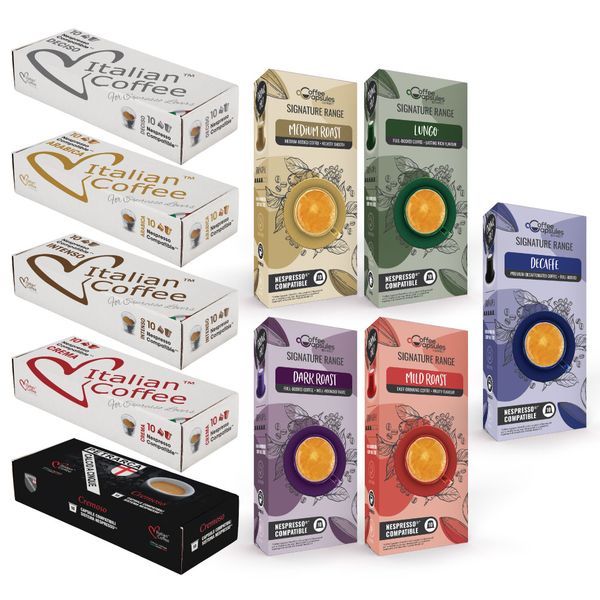Bestseller Bulk Special Nespresso Compatible Coffee Capsules - 100