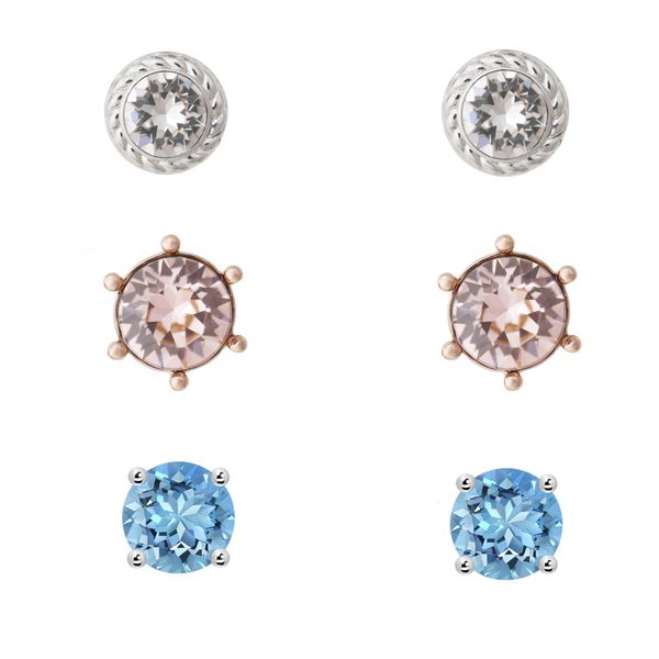 Civetta Spark December studs set - Crystal Set B