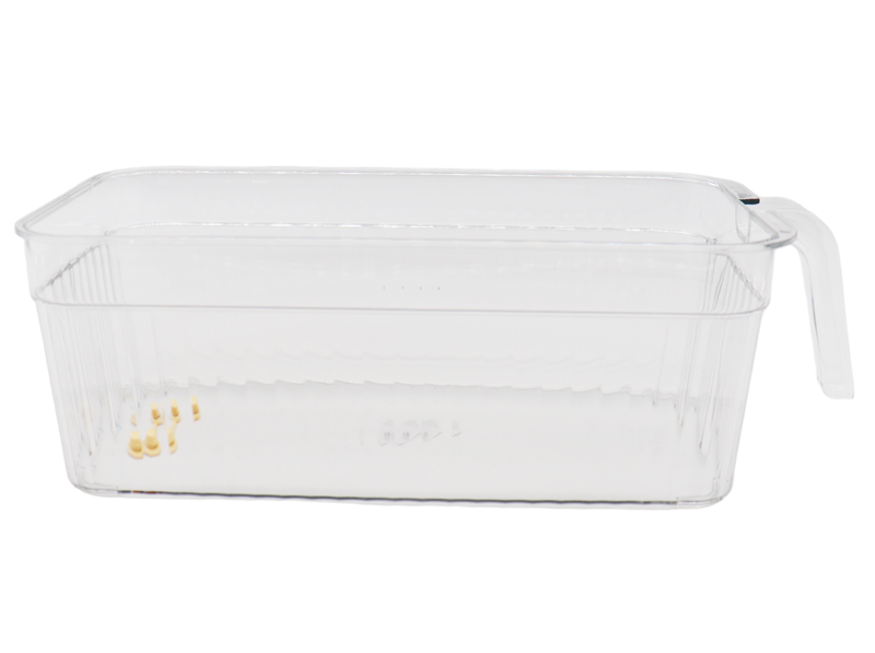 Rectangle Storage Refrigerator Container With Drainage Plugs Kitchen Use