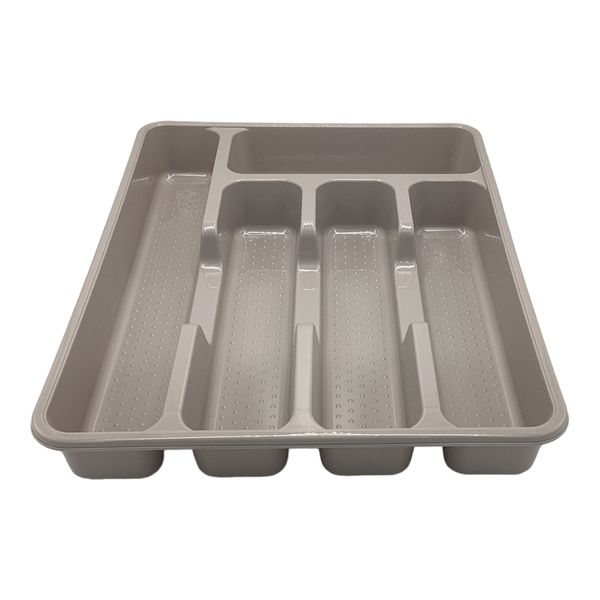 Cutlery Tray 5 Compartment 34X27X4.5Cm Colours BPA Free