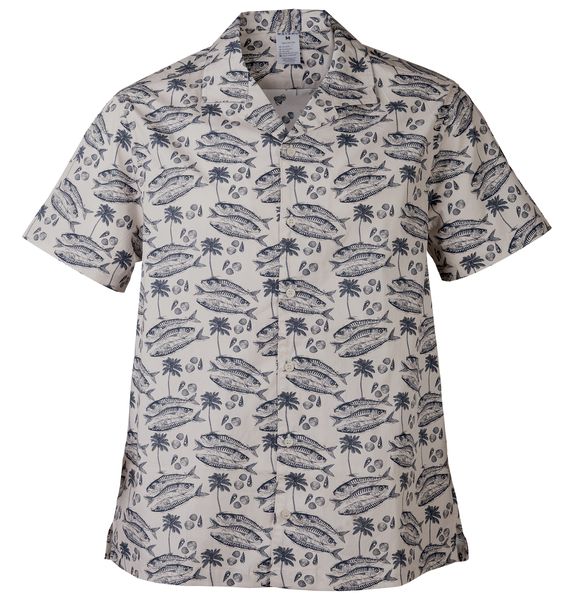 Watamu Stone Coral Fin Short Sleeve Shirt