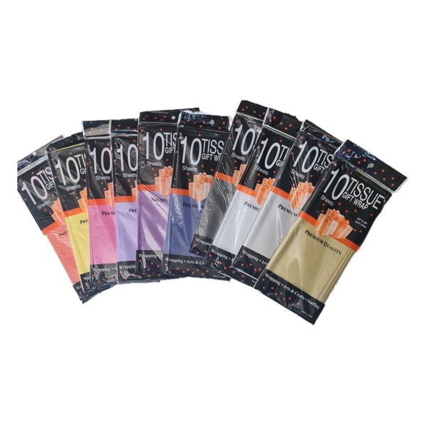 Wholesale Mixed Gift Tissue Paper Florist Party Wedding Art Craft - 100pc