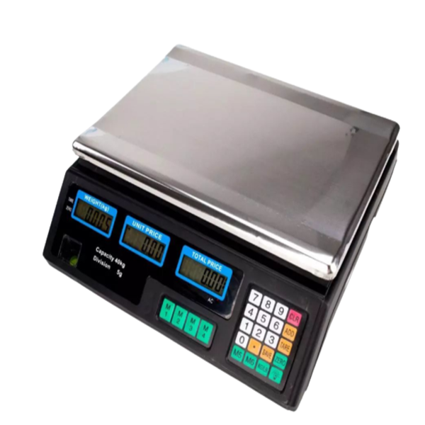 Digital Price Computing scale 40kg dual display