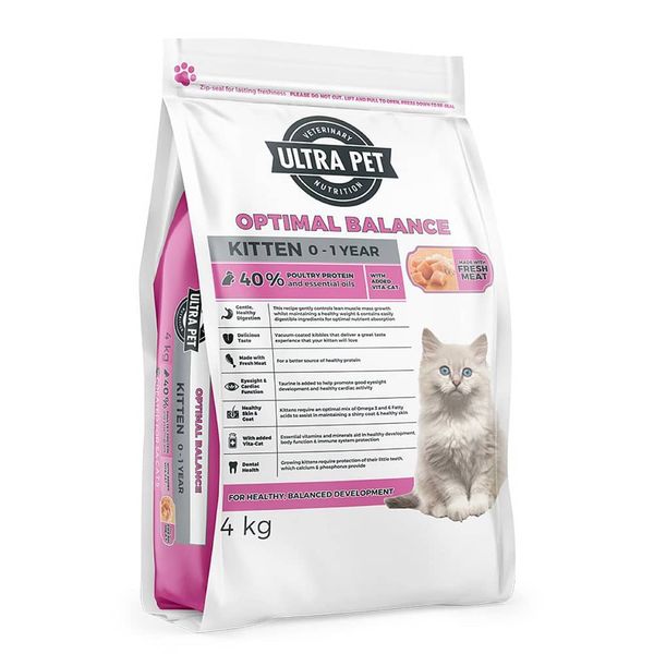 Ultra Pet - Cat Food Optimal Balance Kitten 4kg