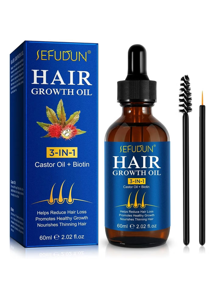 Sefudun Advanced Hair Growth &amp; Scalp Treatment Oil - 60ml