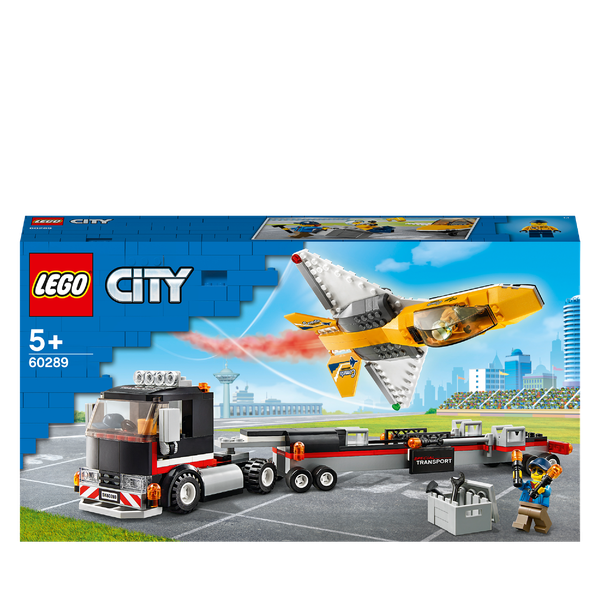 LEGO City Airshow Jet Transporter Toy 60289
