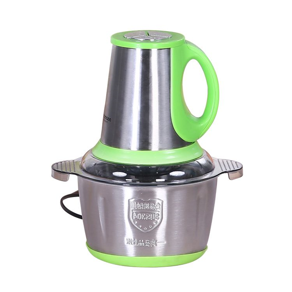 Multifunctional 3L Electric Food Chopper Processor - Orange