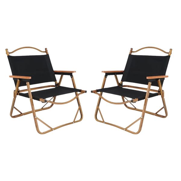Foldable Outdoor 2 Camping Chairs