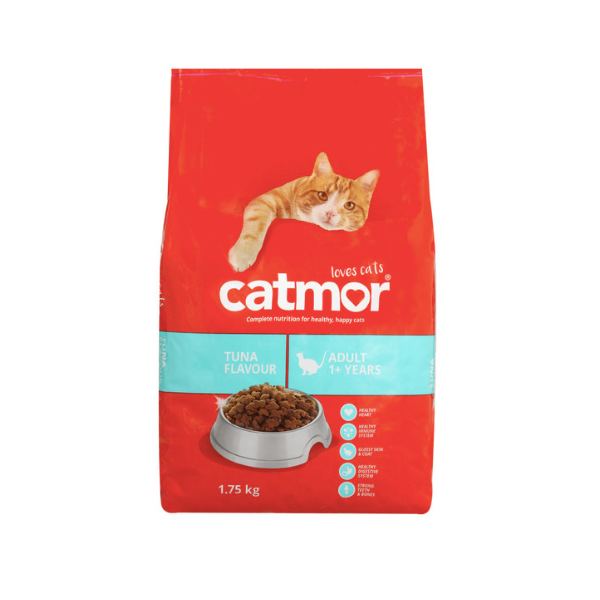 Catmor- Adult Tuna Flavour Dry Cat Food 1.75kg x 2 Pack