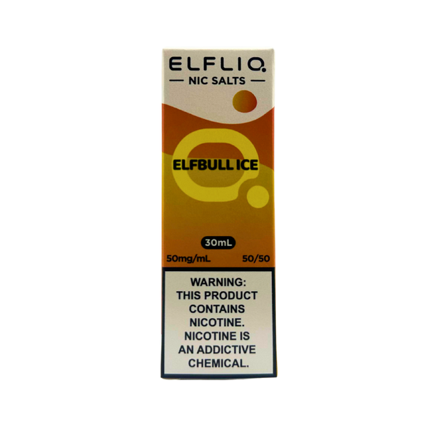 ELFLIQ Elf Bar (5%/50mg/30ml) Nicotine salt e-liquid - Elf Bull Ice