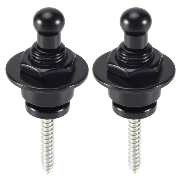 2pcs Guitar Strap Lock Pin Peg Buttons Skidproof Straplock Guitar Bass Part