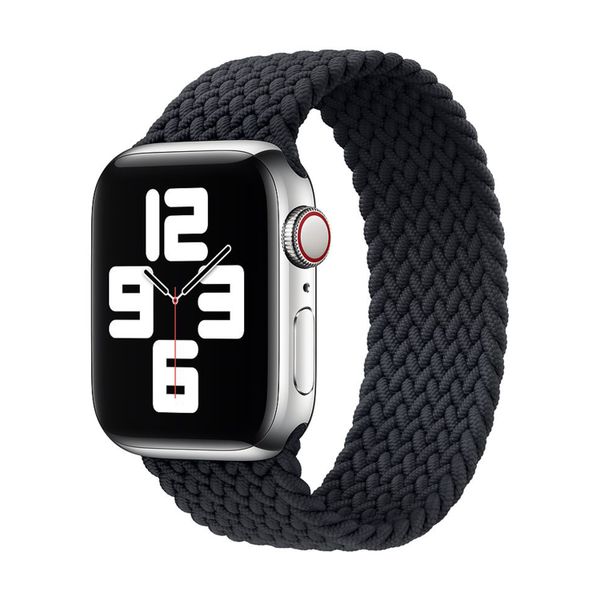 Black Braided Solo Loop Strap for 38/40mm Apple Watch - XS (137-145mm)