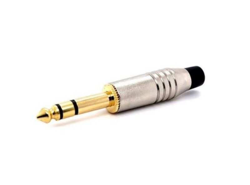 6.35mm Stereo Male Connector