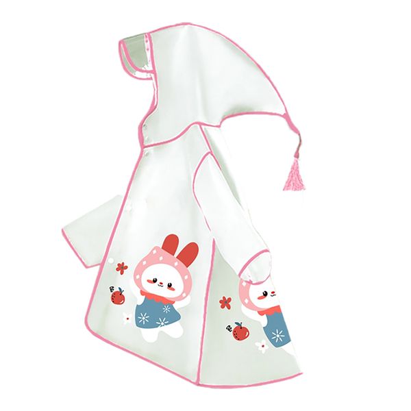 Toddler Hoodie Rain Jacket Baby Cartoon Raincoat Waterproof Children's Poncho