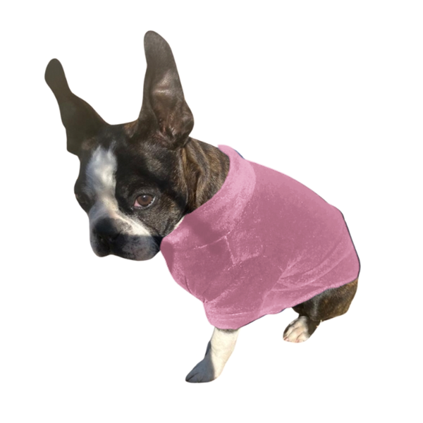 Dog Jersey - 2 Pack - Mongolian Fleece - Dusty Pink