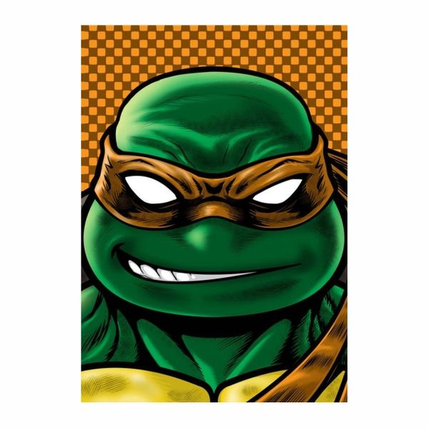 Michelangelo Portrait Poster - A1