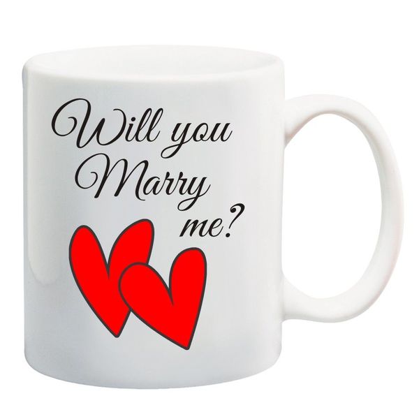 Will you marry me?-Father's day-Valentines-Mother's day- Christmas Mug