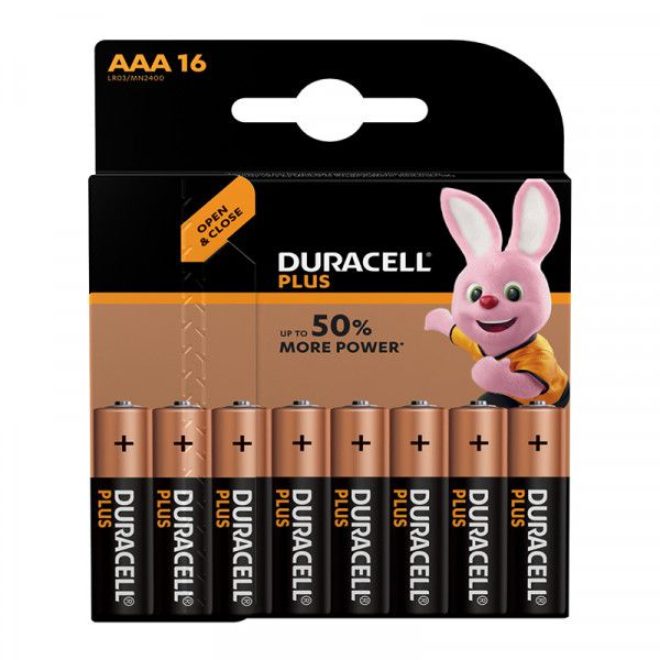 Duracell Battery Plus AAA 16 Pack Shop Today. Get it Tomorrow