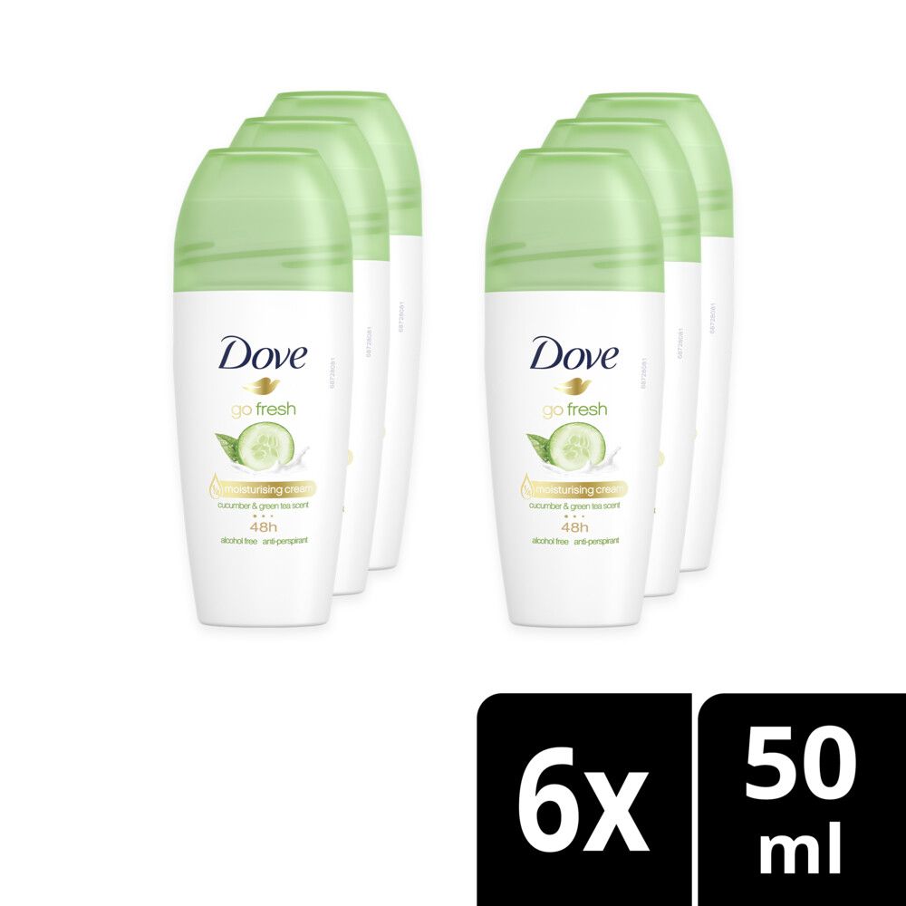 Dove Go Fresh Cucumber and Green Tea Antiperspirant RollOn Deodorant