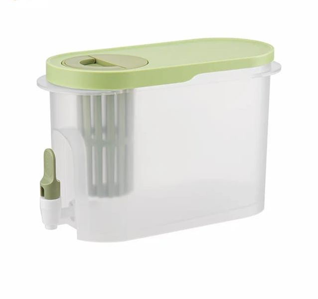 Multifunctional Refrigerator Plastic Water Dispenser Bottle With Faucet