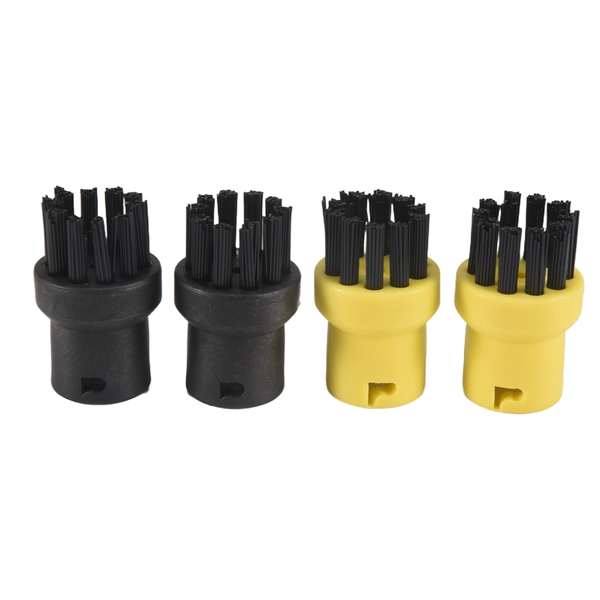 Round Brush Set 4 Pieces Compatible With Karcher Steam Cleaner Accessories