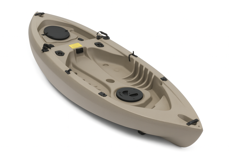 Sit-On-Top Fishing &amp; Recreation Kayak - Single Seater - Storage Hatches