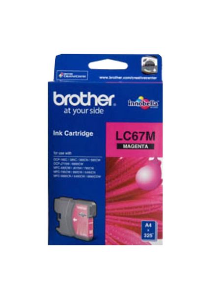 Brother Ink Cartridge Lc67 Magenta