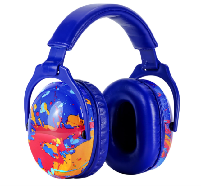 Kuvut Kids Noise-Cancelling Earmuffs - Graffiti