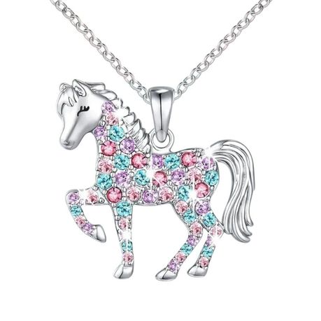 Cute Horse Necklace Image