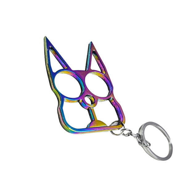 Kitty Knuckles Self Defence Keychain- Brave by Bella Monsoon