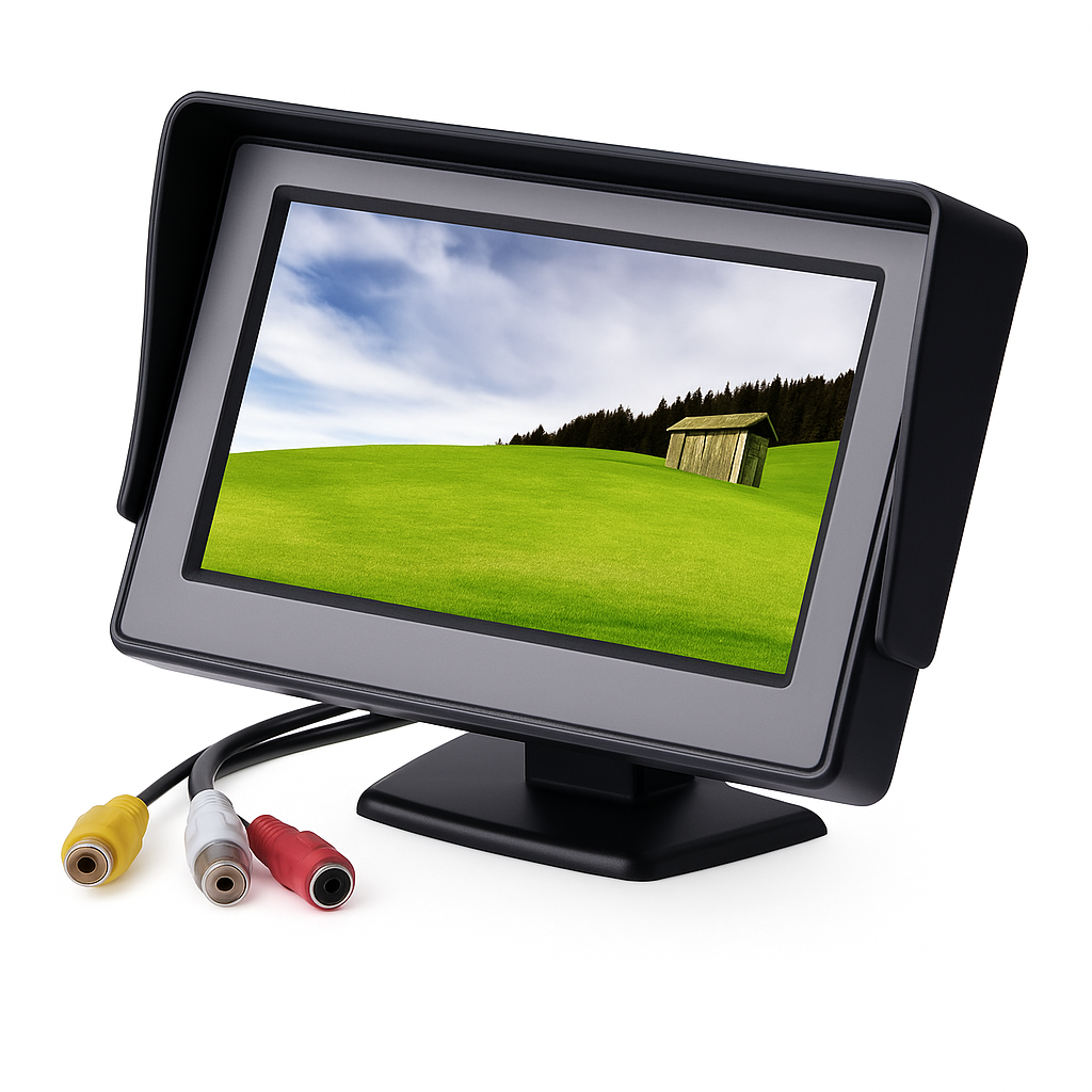 4.3" HD Car Monitor - Standby Security