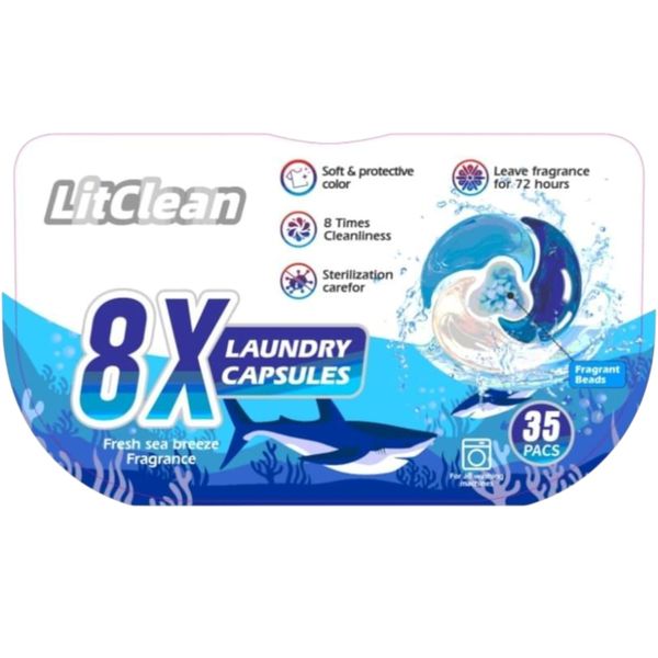 Litclean Detergent Capsules