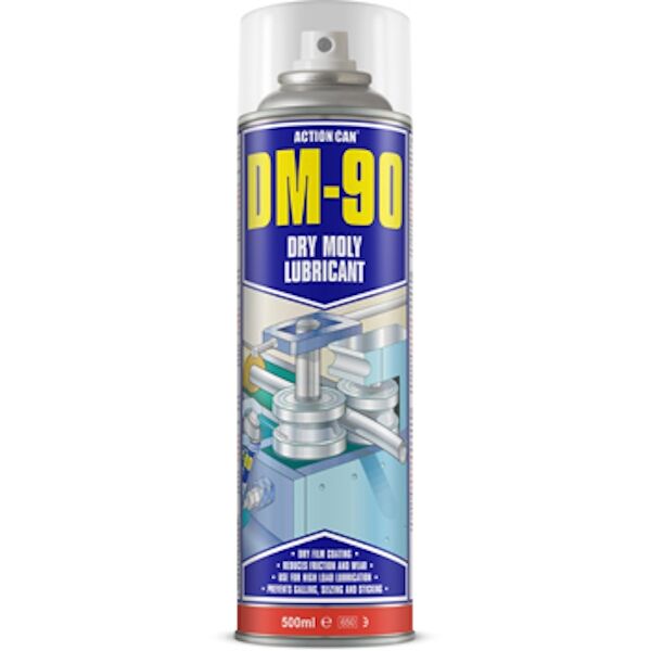 Action Can Dry Moly Spray Dm-90 500Ml