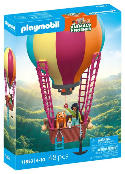 Playmobil Animals &amp; Friends - Balloon Ride Set - 48 Pieces