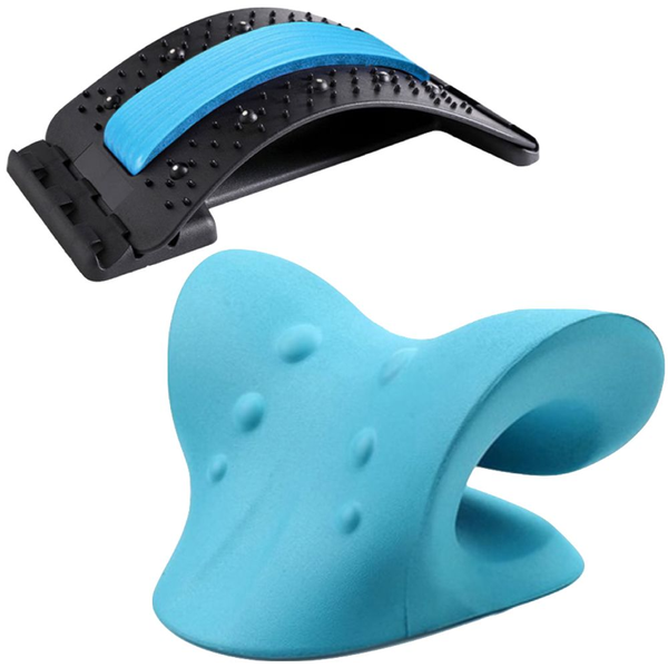 YS-Neck And Shoulder Relaxer &amp; Magnetotherapy Back Stretcher