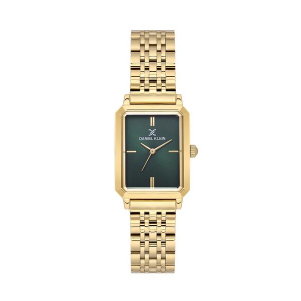 Daniel Klein-Womens Gold Stainless steel Strap Watch-DK113785-3