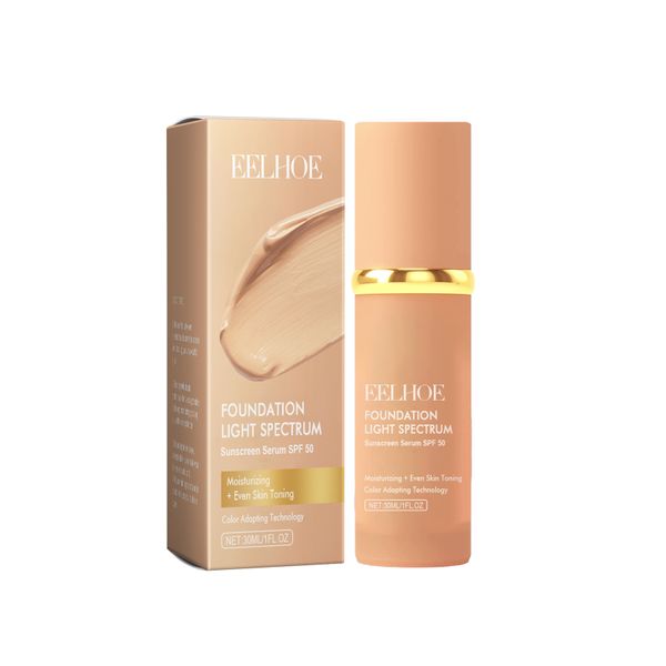 Smart-Shade Concealing Foundation With Temperature-Adapting Moisture