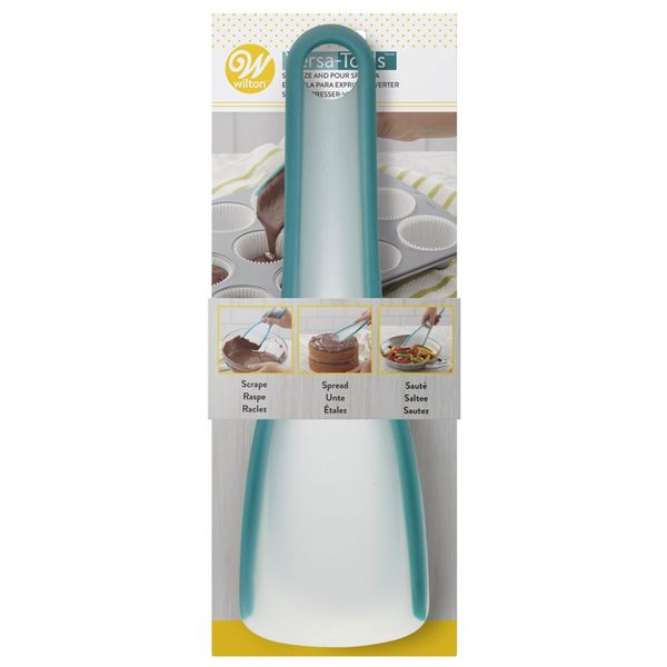 Versa-Tools - Squeeze &amp; Pour Spatula - Multi-Use Cooking Baking Utensil