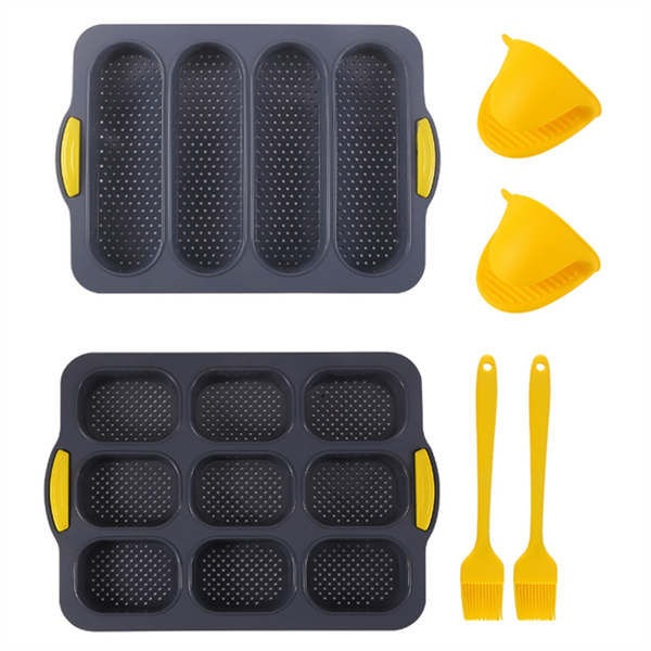 Silicone Loaf Pan Baking Pan For Baking French Baguettes